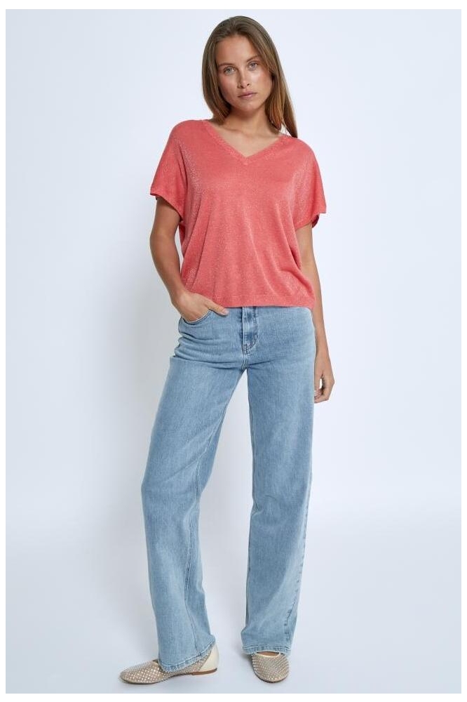 CARLINA BATSLEEVE KNIT T MI6259 641 MET DUBARRY METAL